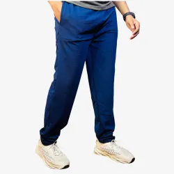 Men's Navy Blue Premium Track Pants | Comfortable Sports & Casual Joggers